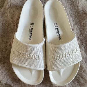 Birkenstock White EVA Slide Sandals